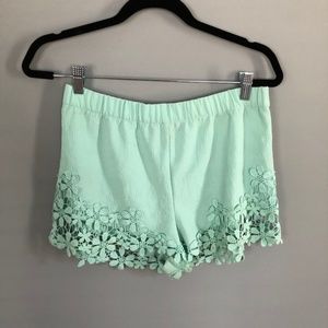Turquoise Shorts